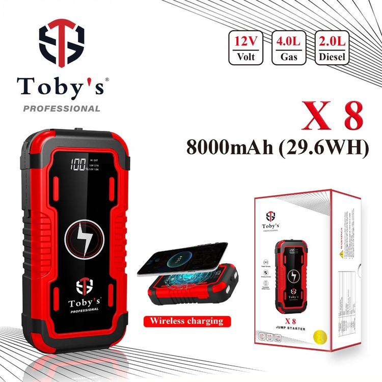 جامپ استارت Toby’s X8